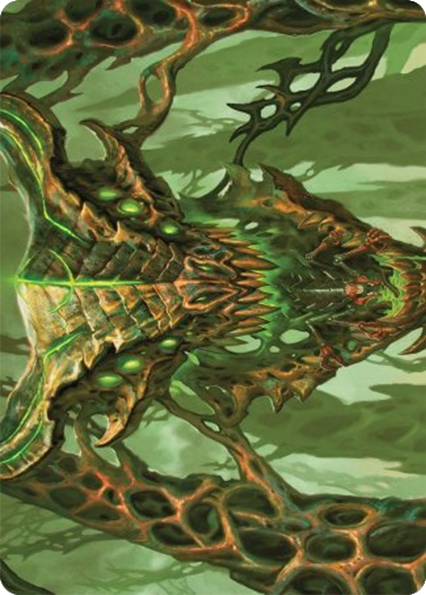 Colossal Dreadmask Art Card [Modern Horizons 3 Art Series] | I Want That Stuff Brandon