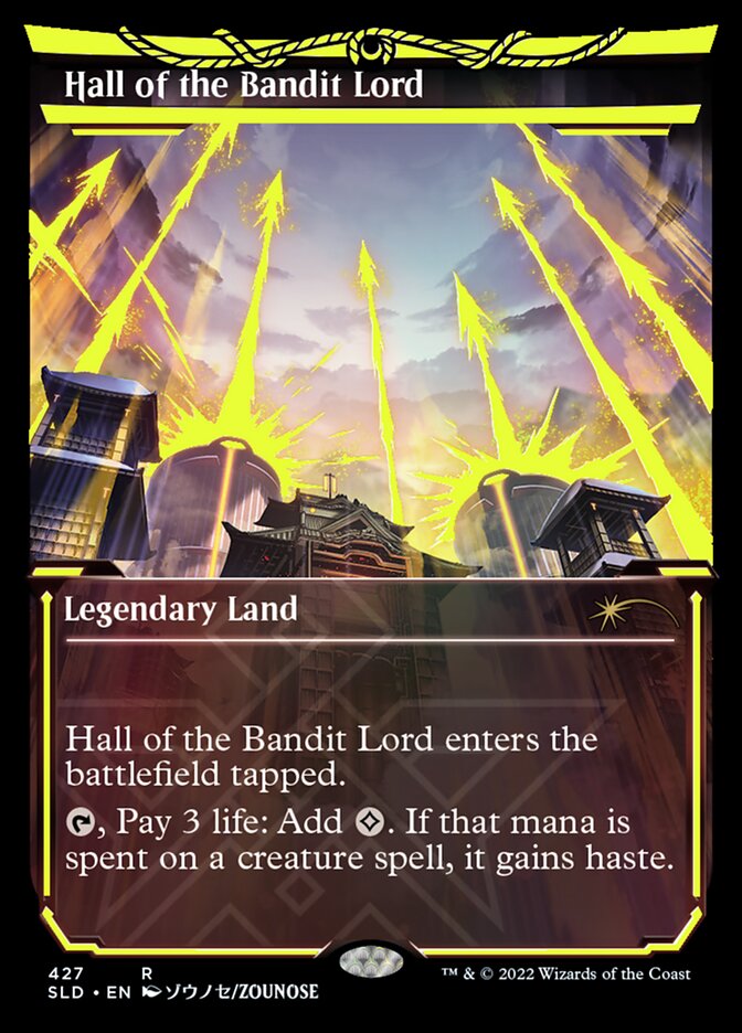 Hall of the Bandit Lord (Neon Ink Yellow) [Secret Lair Drop Series] | I Want That Stuff Brandon