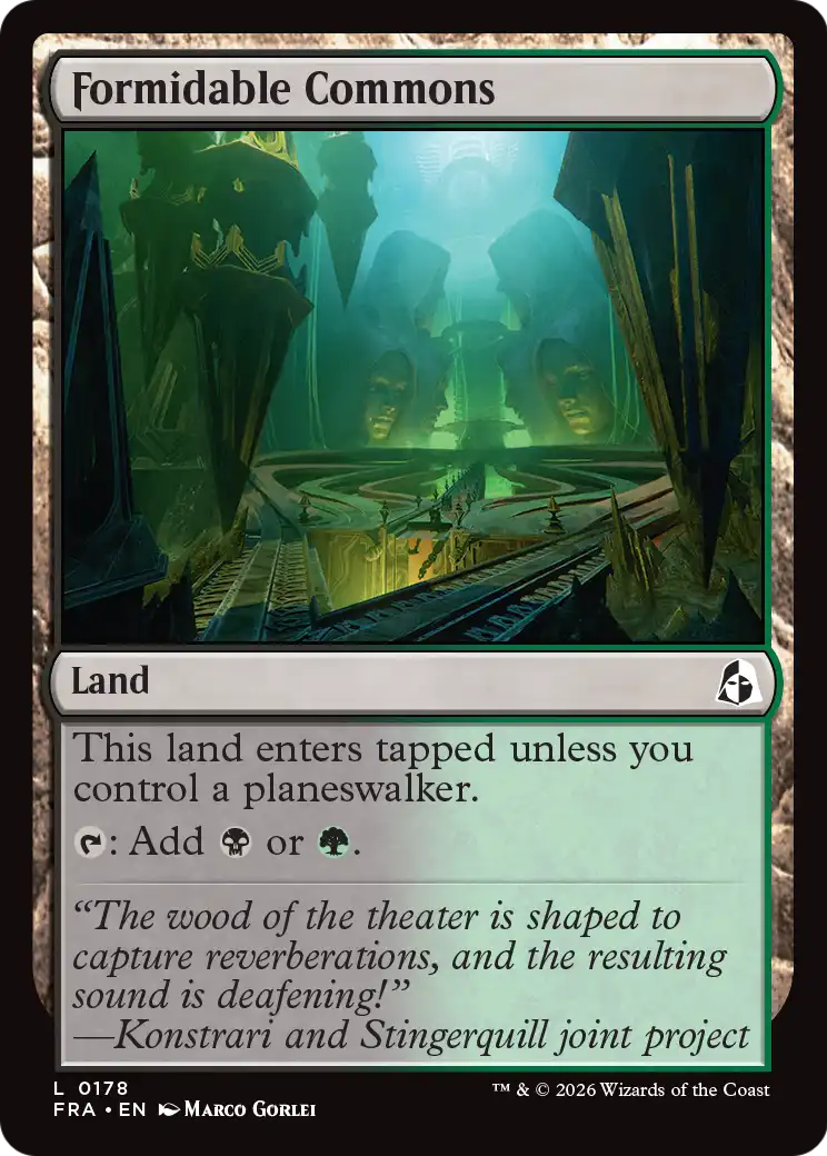 Formidable Commons [Reality Fracture] | I Want That Stuff Brandon