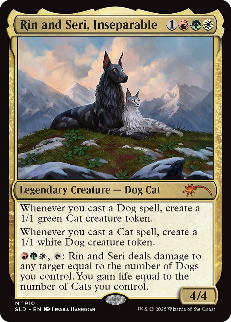 Rin and Seri, Inseparable (1910) [Secret Lair Drop Series] | I Want That Stuff Brandon