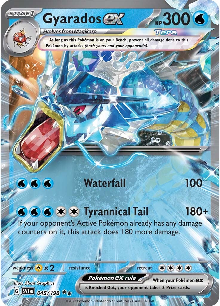 Gyarados ex (045/198) [Scarlet & Violet: Base Set] | I Want That Stuff Brandon