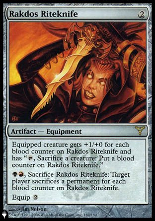 Rakdos Riteknife [The List] | I Want That Stuff Brandon