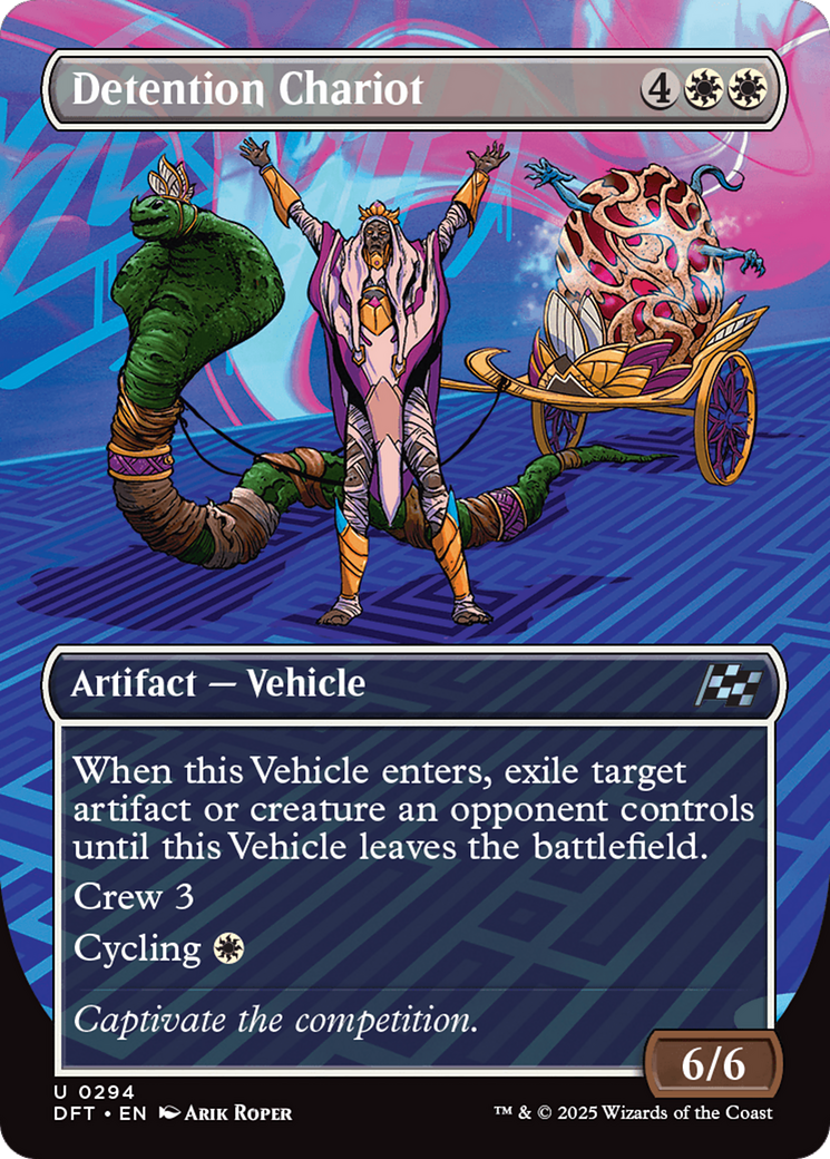 Detention Chariot (Borderless) [Aetherdrift] | I Want That Stuff Brandon