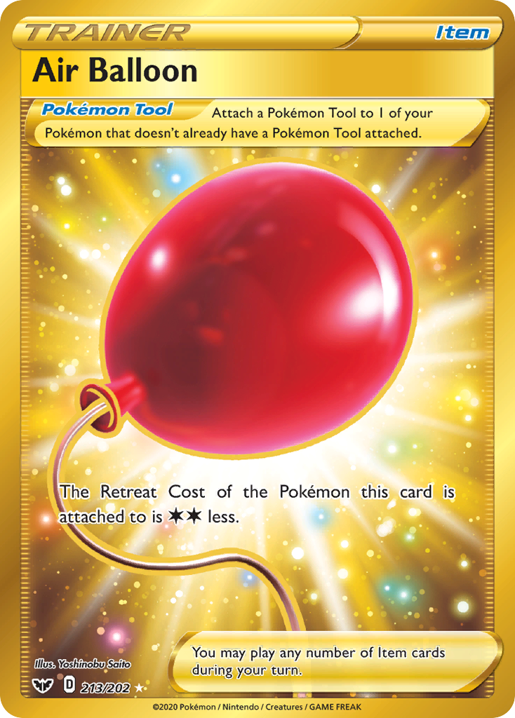 Air Balloon (213/202) [Sword & Shield: Base Set] | I Want That Stuff Brandon