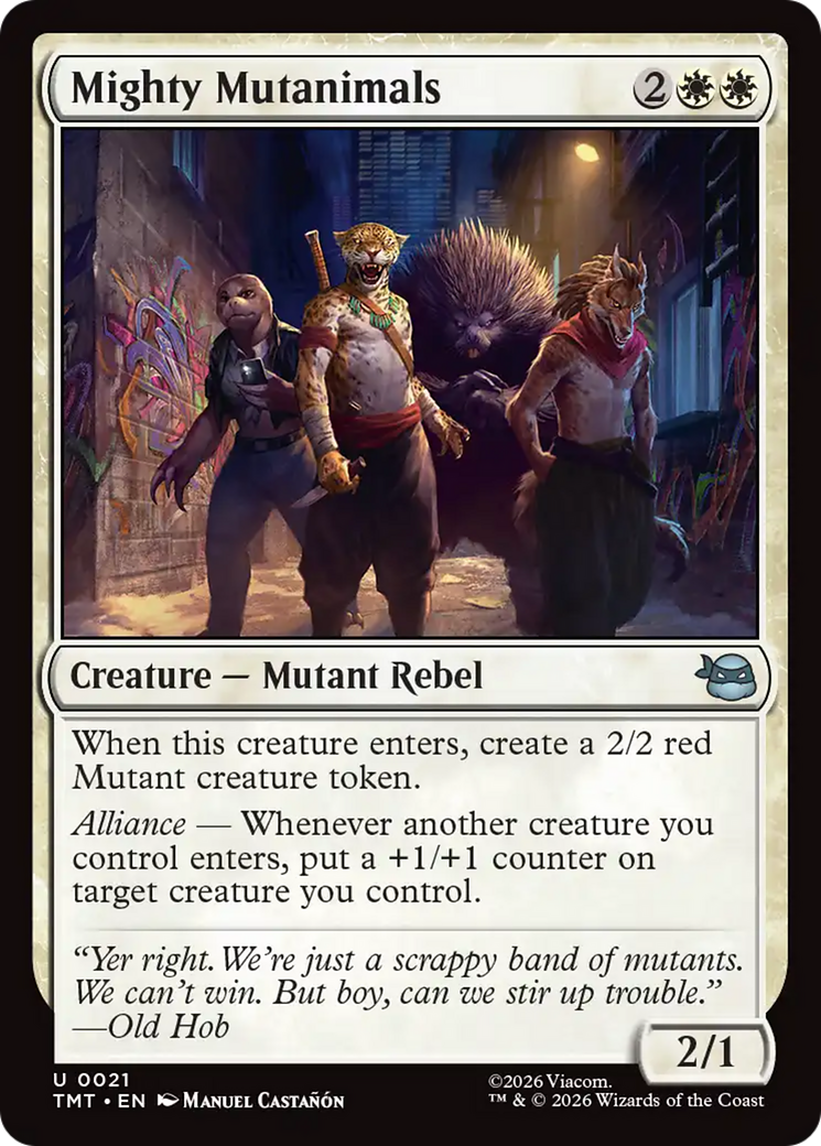 Mighty Mutanimals [Teenage Mutant Ninja Turtles] | I Want That Stuff Brandon