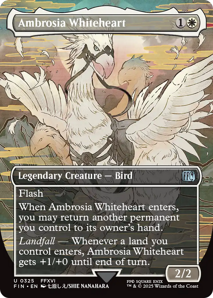 Ambrosia Whiteheart (Borderless) [FINAL FANTASY] | I Want That Stuff Brandon