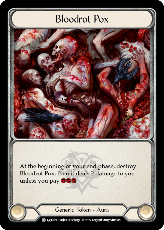 Bloodrot Pox [ARA027] (Outsiders Arakni Blitz Deck) | I Want That Stuff Brandon