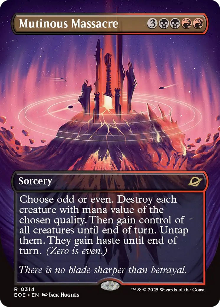Mutinous Massacre (Borderless) [Edge of Eternities] | I Want That Stuff Brandon