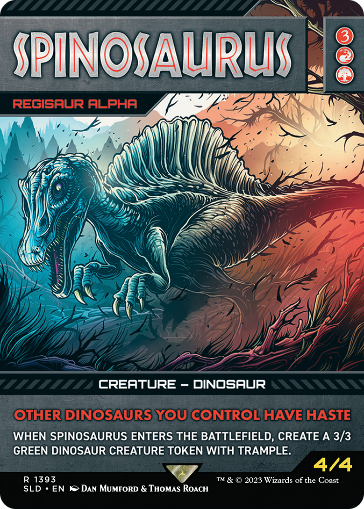 Spinosaurus - Regisaur Alpha [Secret Lair Drop Series] | I Want That Stuff Brandon