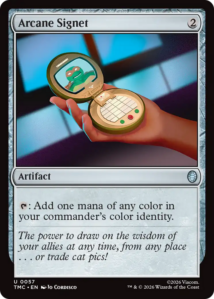 Arcane Signet [Teenage Mutant Ninja Turtles Commander] | I Want That Stuff Brandon