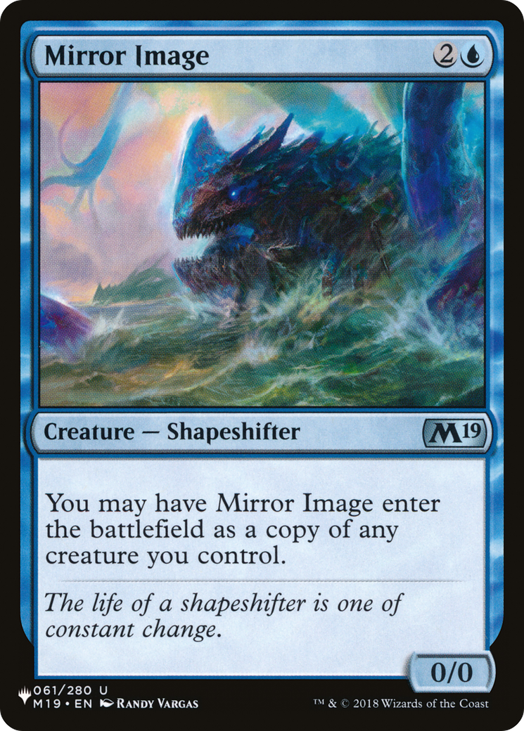 Mirror Image [The List] | I Want That Stuff Brandon