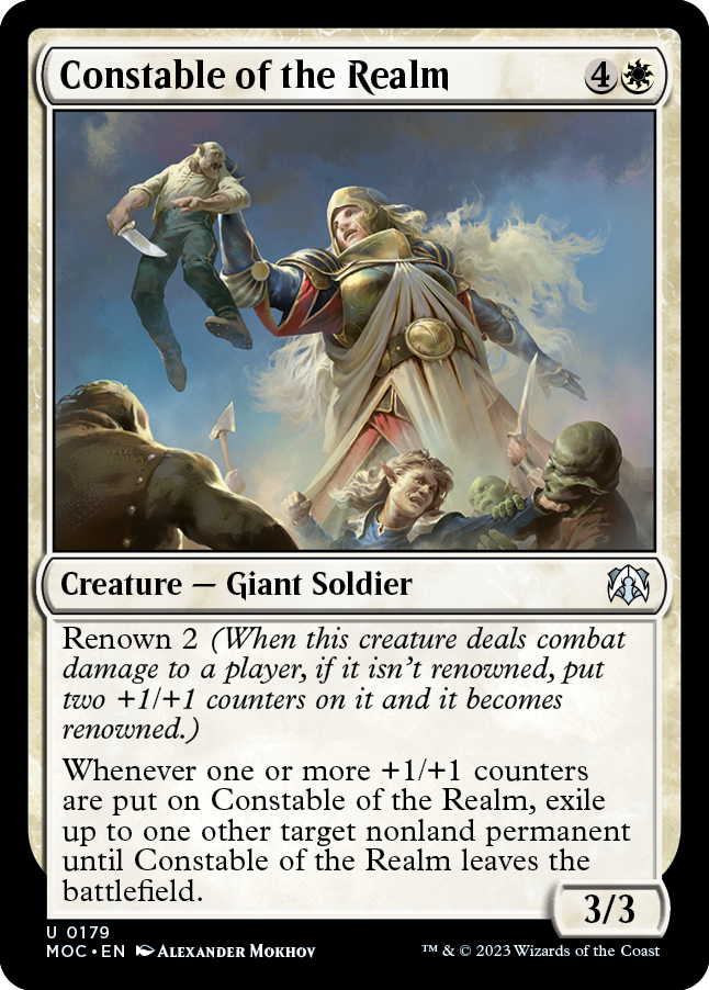 Constable of the Realm [March of the Machine Commander] | I Want That Stuff Brandon