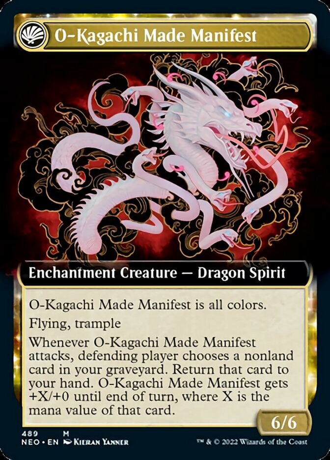 The Kami War // O-Kagachi Made Manifest (Extended Art) [Kamigawa: Neon Dynasty] | I Want That Stuff Brandon