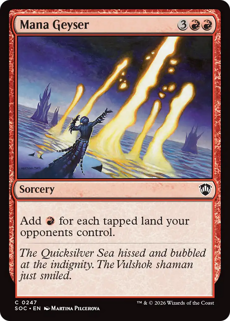 Mana Geyser [Secrets of Strixhaven Commander] | I Want That Stuff Brandon
