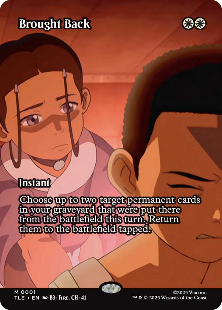 Brought Back (Borderless) [Avatar: The Last Airbender: Eternal-Legal] | I Want That Stuff Brandon