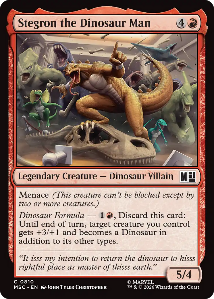 Stegron the Dinosaur Man [Marvel Super Heroes Commander] | I Want That Stuff Brandon