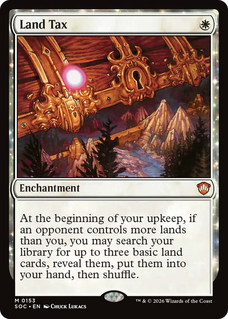 Land Tax [Secrets of Strixhaven Commander] | I Want That Stuff Brandon