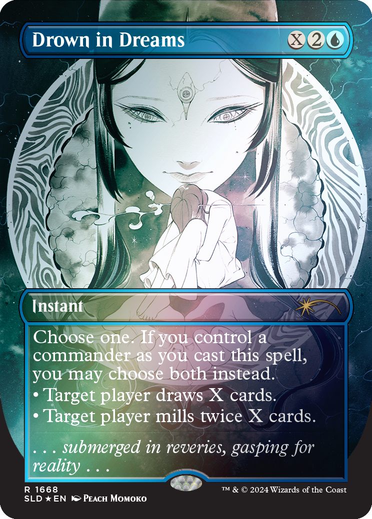 Drown in Dreams (Rainbow Foil) [Secret Lair Drop Series] | I Want That Stuff Brandon