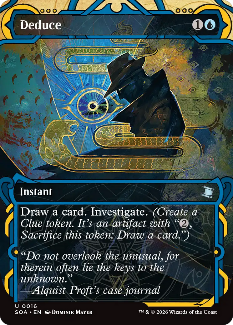 Deduce [Secrets of Strixhaven: Mystical Archive] | I Want That Stuff Brandon