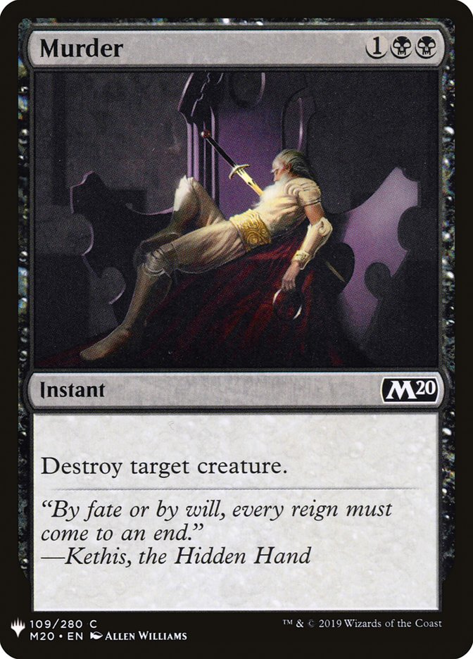 Murder [Mystery Booster] | I Want That Stuff Brandon