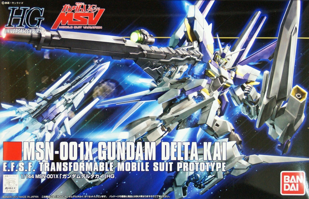 MSN-001X GUNDAM DELTA KAI Model Kit | I Want That Stuff Brandon