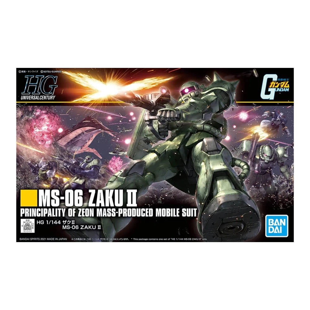 MS-06 ZAKU II Principality of Zeon Mobile Suit | I Want That Stuff Brandon