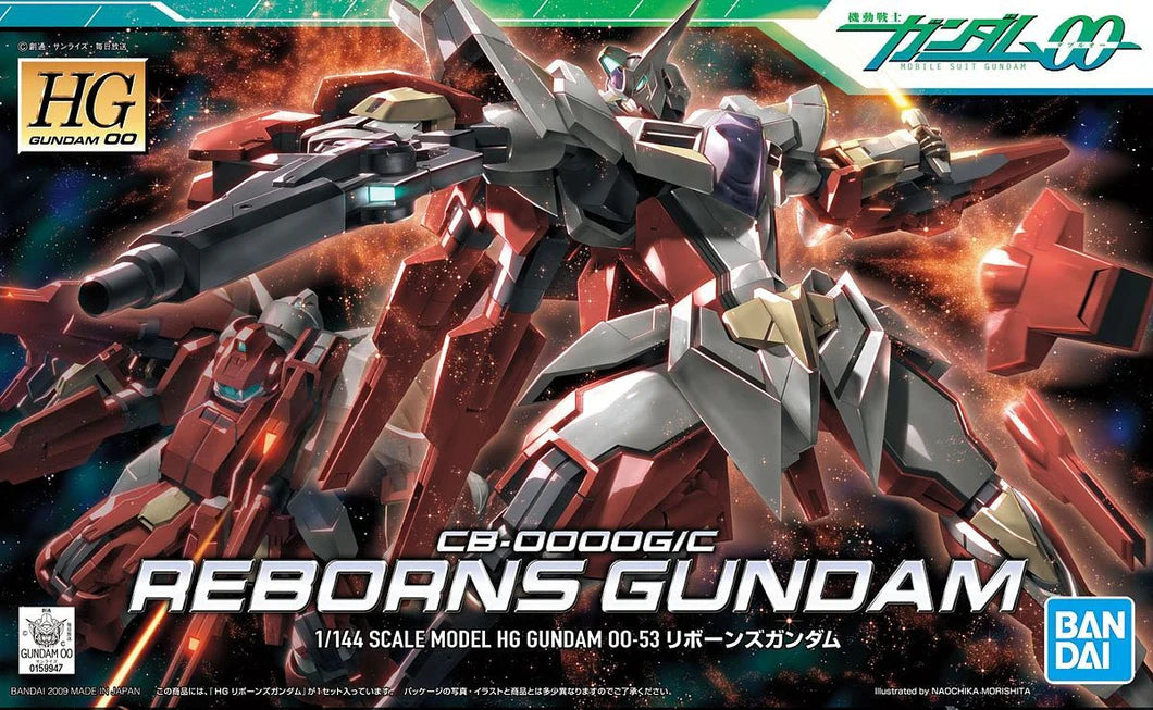 CB-0000G/C Reborns Gundam HG 'Gundam 00' | I Want That Stuff Brandon