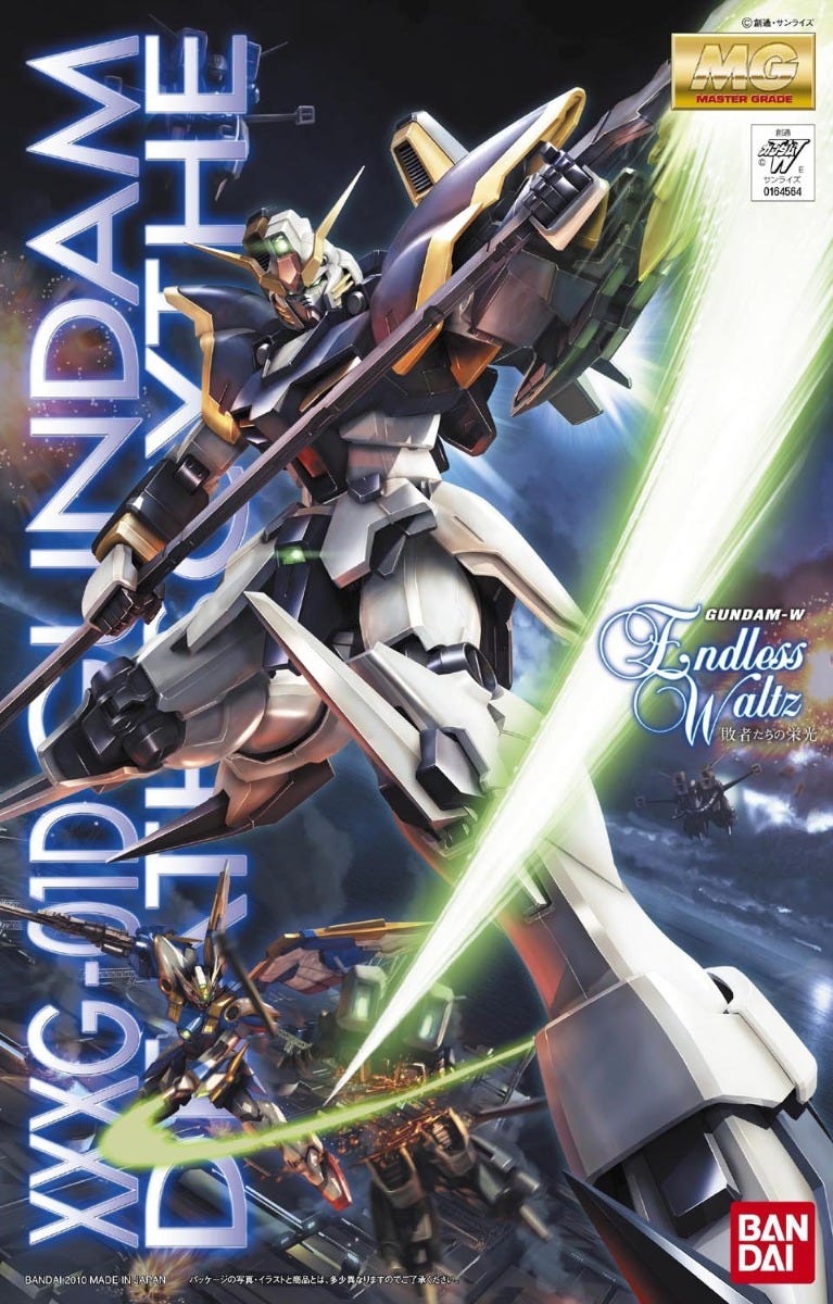 Bandai MG 1/100 Gundam Deathscythe (Endless Waltz) | I Want That Stuff Brandon