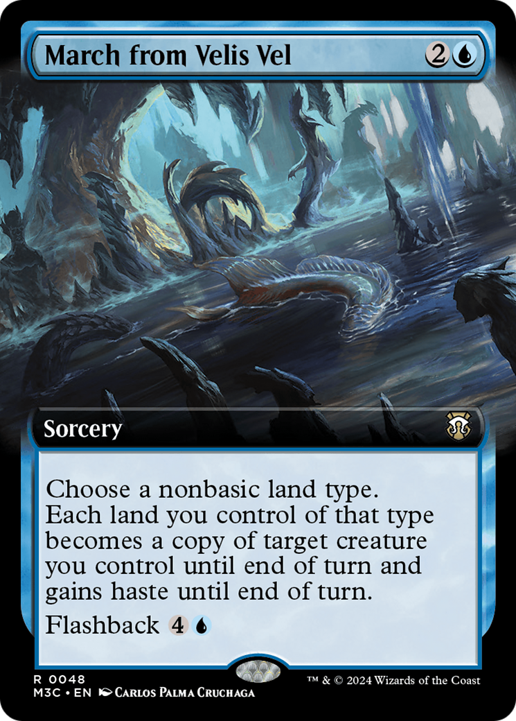 March from Velis Vel (Extended Art) (Ripple Foil) [Modern Horizons 3 Commander] | I Want That Stuff Brandon