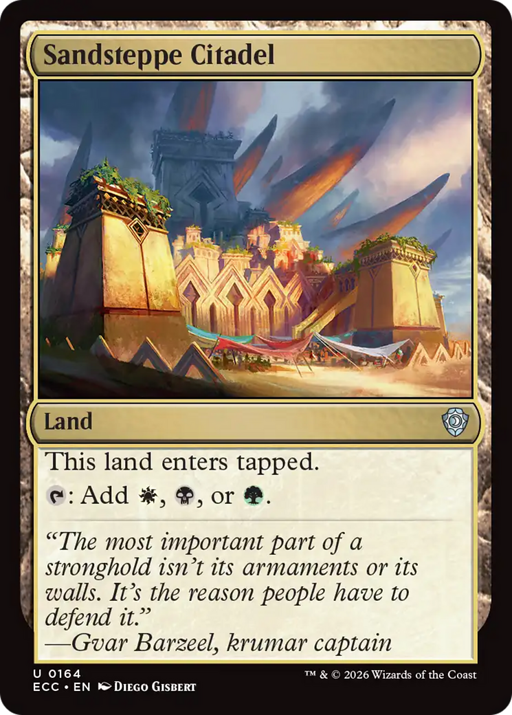 Sandsteppe Citadel [Lorwyn Eclipsed Commander] | I Want That Stuff Brandon