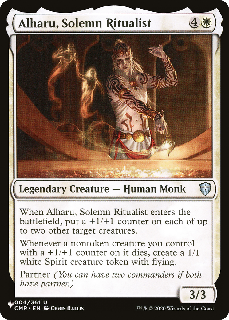 Alharu, Solemn Ritualist [The List] | I Want That Stuff Brandon