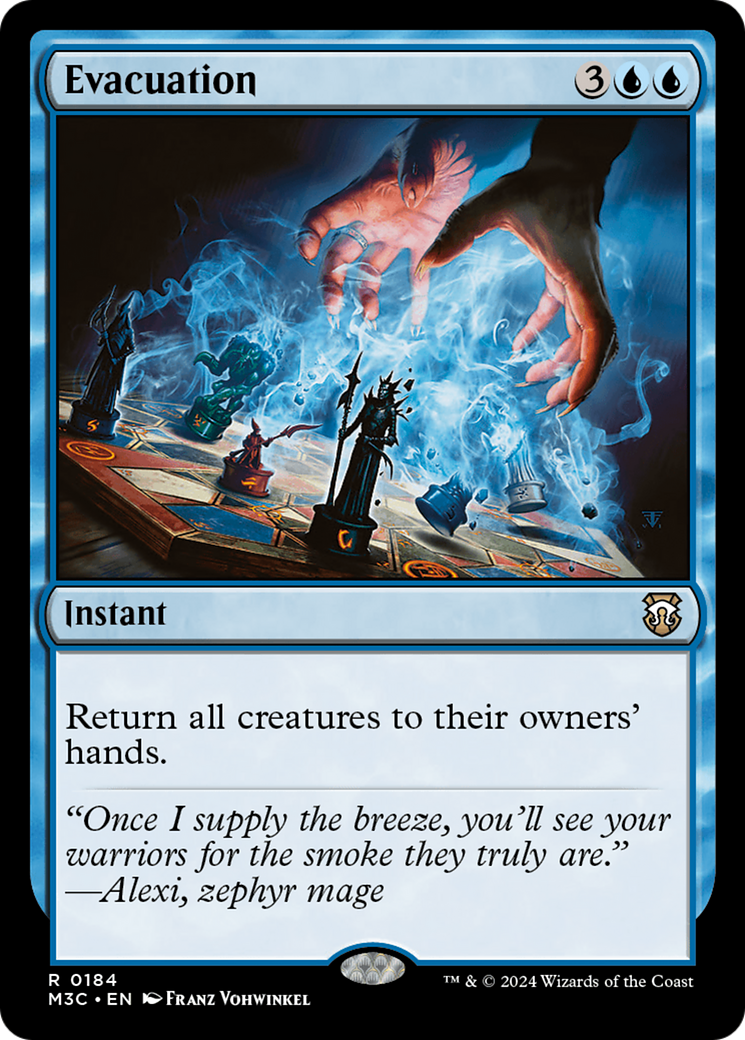 Evacuation (Ripple Foil) [Modern Horizons 3 Commander] | I Want That Stuff Brandon