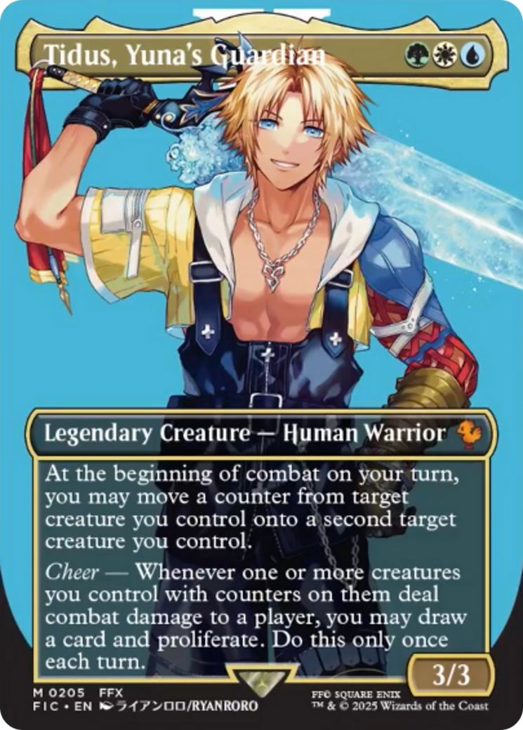 Tidus, Yuna's Guardian (Borderless) [FINAL FANTASY Commander] | I Want That Stuff Brandon