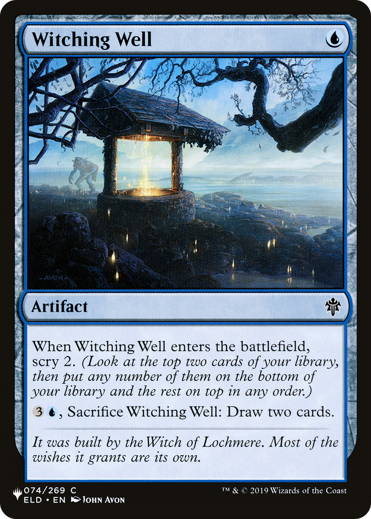 Witching Well [The List Reprints] | I Want That Stuff Brandon