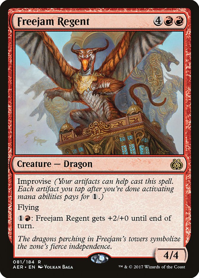 Freejam Regent [Aether Revolt] | I Want That Stuff Brandon