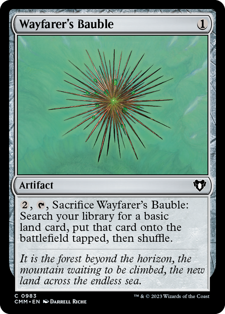 Wayfarer's Bauble [Commander Masters] | I Want That Stuff Brandon