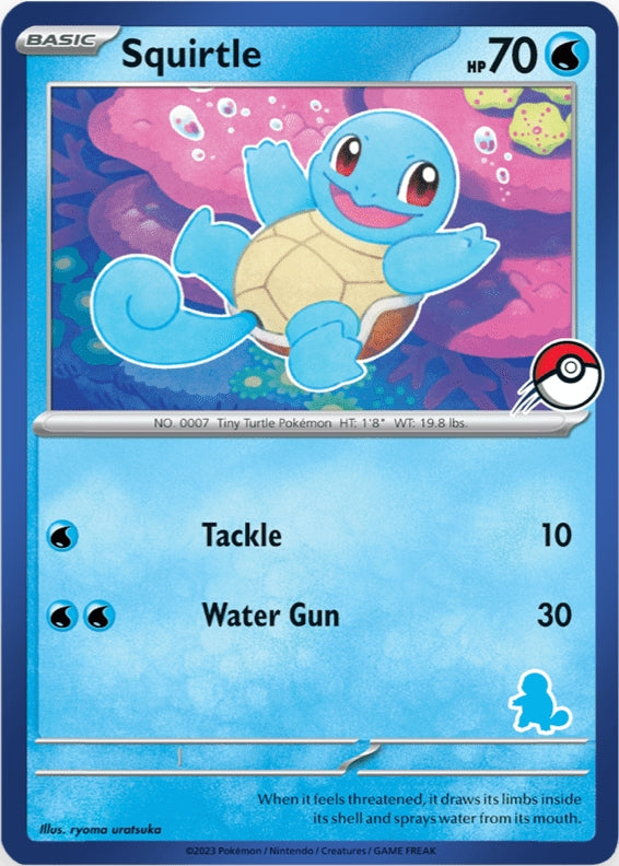 Squirtle (Blue Border) [My First Battle] | I Want That Stuff Brandon