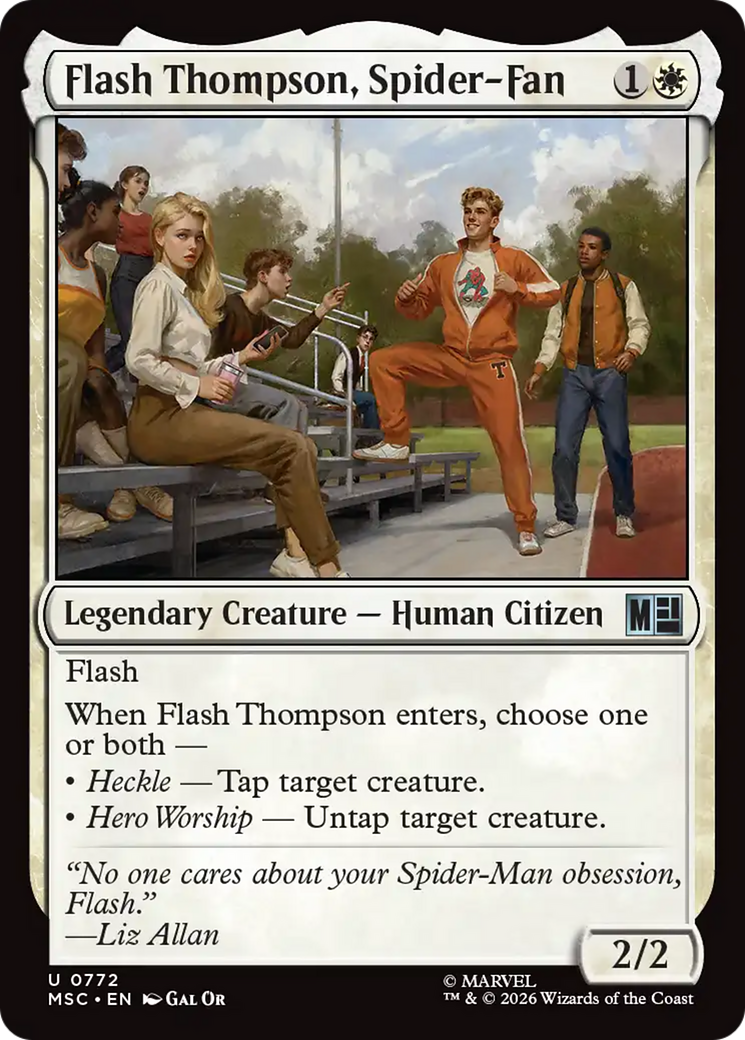 Flash Thompson, Spider-Fan [Marvel Super Heroes Commander] | I Want That Stuff Brandon