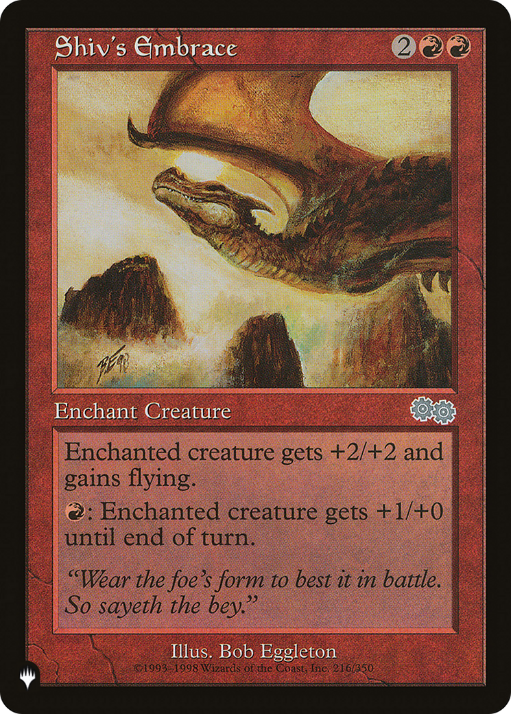 Shiv's Embrace [The List Reprints] | I Want That Stuff Brandon