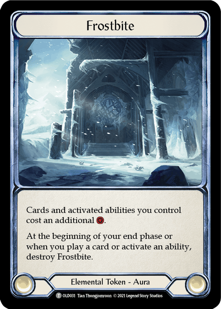 Frostbite [OLD031] (Tales of Aria Oldhim Blitz Deck)  1st Edition Normal | I Want That Stuff Brandon