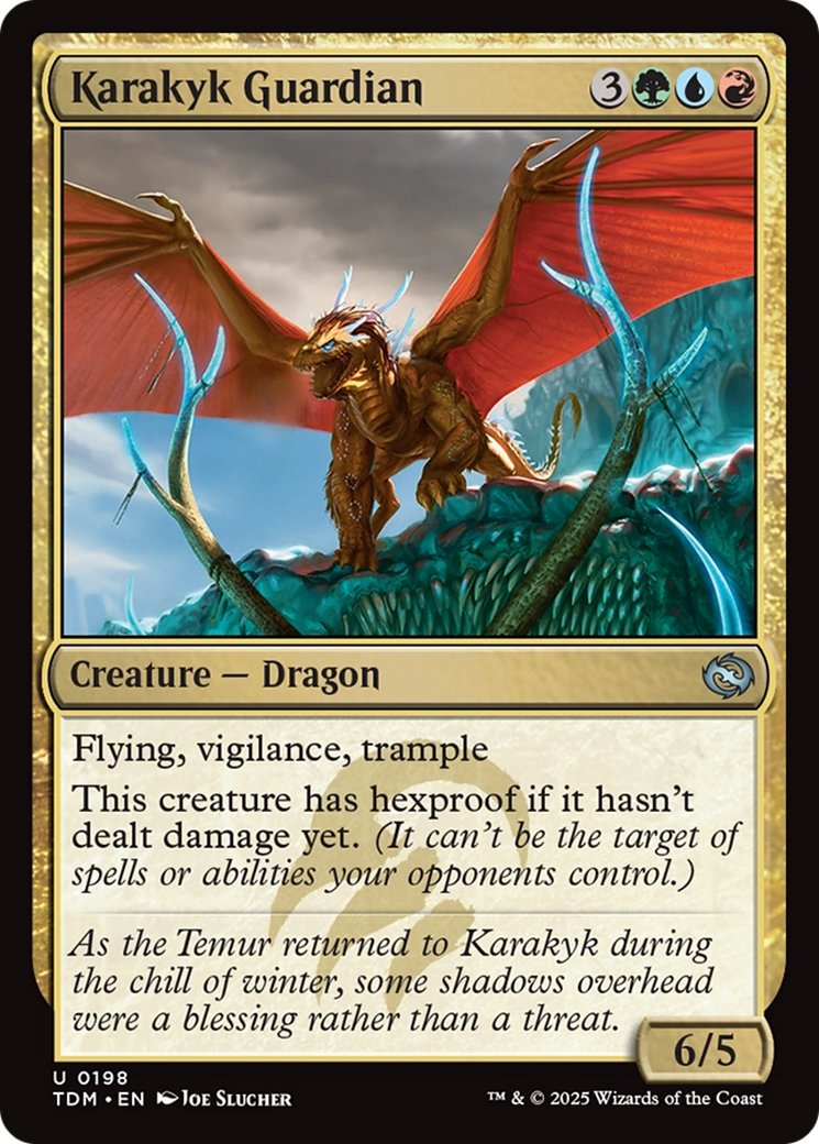 Karakyk Guardian [Tarkir: Dragonstorm] | I Want That Stuff Brandon