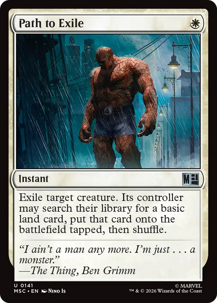Path to Exile (Surge Foil) [Marvel Super Heroes Commander] | I Want That Stuff Brandon