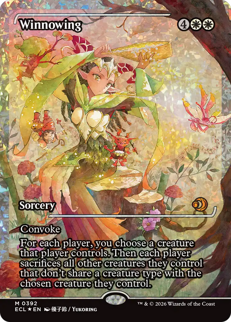 Winnowing (Showcase) (Fracture Foil) [Lorwyn Eclipsed] | I Want That Stuff Brandon