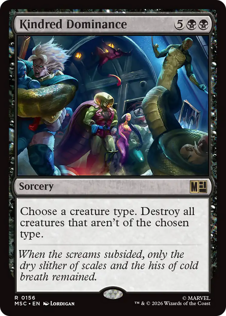 Kindred Dominance (Surge Foil) [Marvel Super Heroes Commander] | I Want That Stuff Brandon
