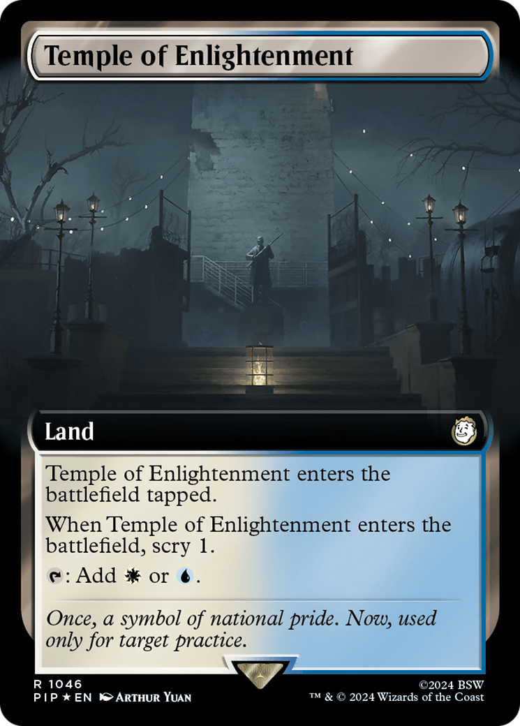 Temple of Enlightenment (Extended Art) (Surge Foil) [Fallout] | I Want That Stuff Brandon