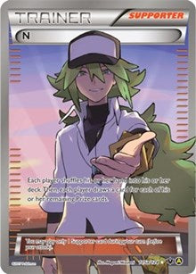 N (105a/124) (Alternate Art Promo) [XY: Fates Collide] | I Want That Stuff Brandon