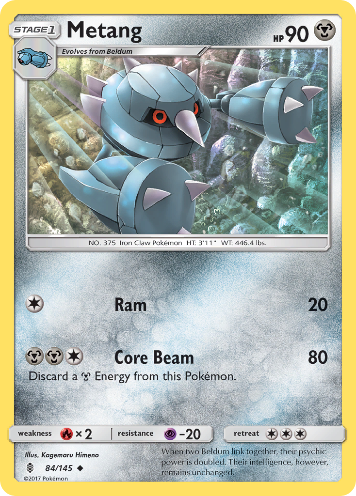 Metang (84/145) [Sun & Moon: Guardians Rising] | I Want That Stuff Brandon