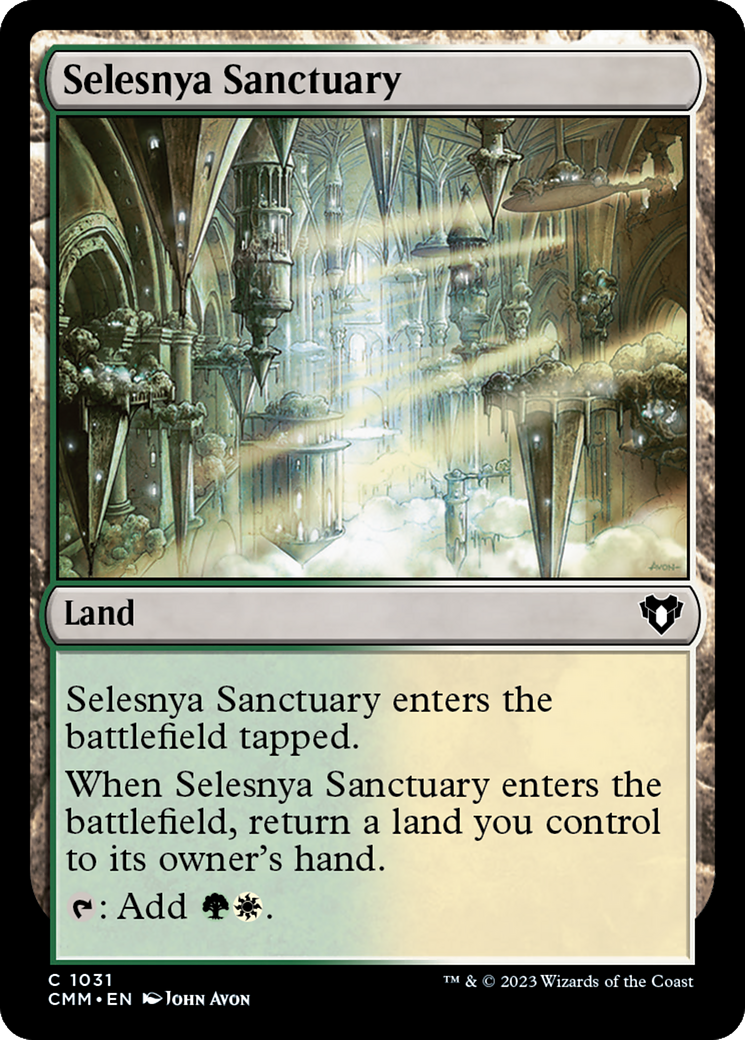 Selesnya Sanctuary [Commander Masters] | I Want That Stuff Brandon