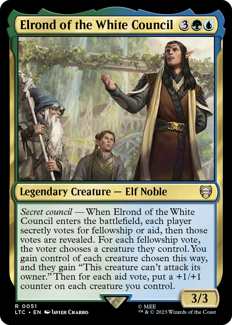 Elrond of the White Council [The Lord of the Rings: Tales of Middle-Earth Commander] | I Want That Stuff Brandon