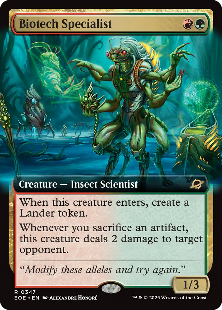 Biotech Specialist (Extended Art) [Edge of Eternities] | I Want That Stuff Brandon